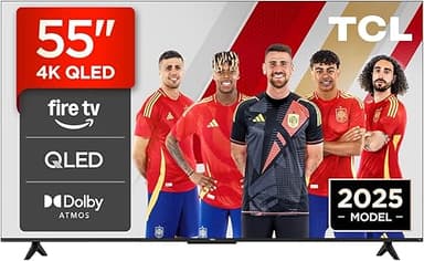 TCL 55T6C Fire TV 55 Pouces QLED 4K UHD Smart TV, HDR (Mu…