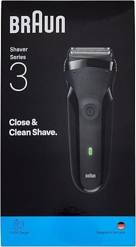 Braun Rasoir Electrique A Barbe Homme Series 3 300S A Gri…