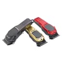 GAMMAPIU' Boosted Professional Modular Clipper 7200 RPM Rotary Motor, 45 mm Blade, Lithium Battery, Set of 8 Professional Dual Magnet Risers, 3 Covers Gold, Red, Black - 4