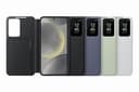 Etui Smart View avec Porte Carte pour Samsung Galaxy S24 Noir - 5