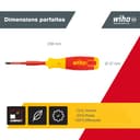 Wiha Destornillador con cargador LiftUp electric 2831-09021 LiftUp electric; Schlitz, PH, SL/PZ 6tlg - 6