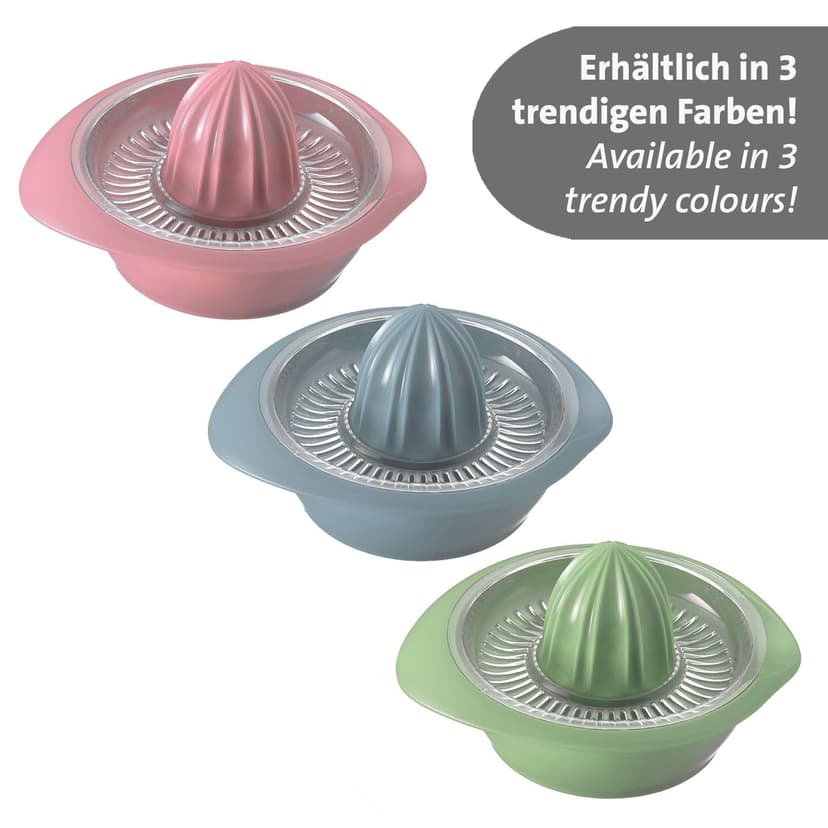 Westmark Citrus Juice Press with Container, Diameter: 18.7 cm, Capacity: 0.5 litres, Plastic, Limetta, Blue, 3091227B - 7