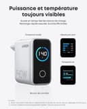 Anker USB C Charger Fast Charging 140W, 4-Port Fast Charging, Intuitive Design and Compatible with MacBook, iPhone 16/15, Samsung, Pixel and More - 4