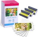 Aken Ink and Paper Set, KP-108IN 3115B001(AA) for Canon Selphy CP Series Photo Printers, 3 Ink Cartridges and 108 Glossy 4x6 inch Photo Papers - 1