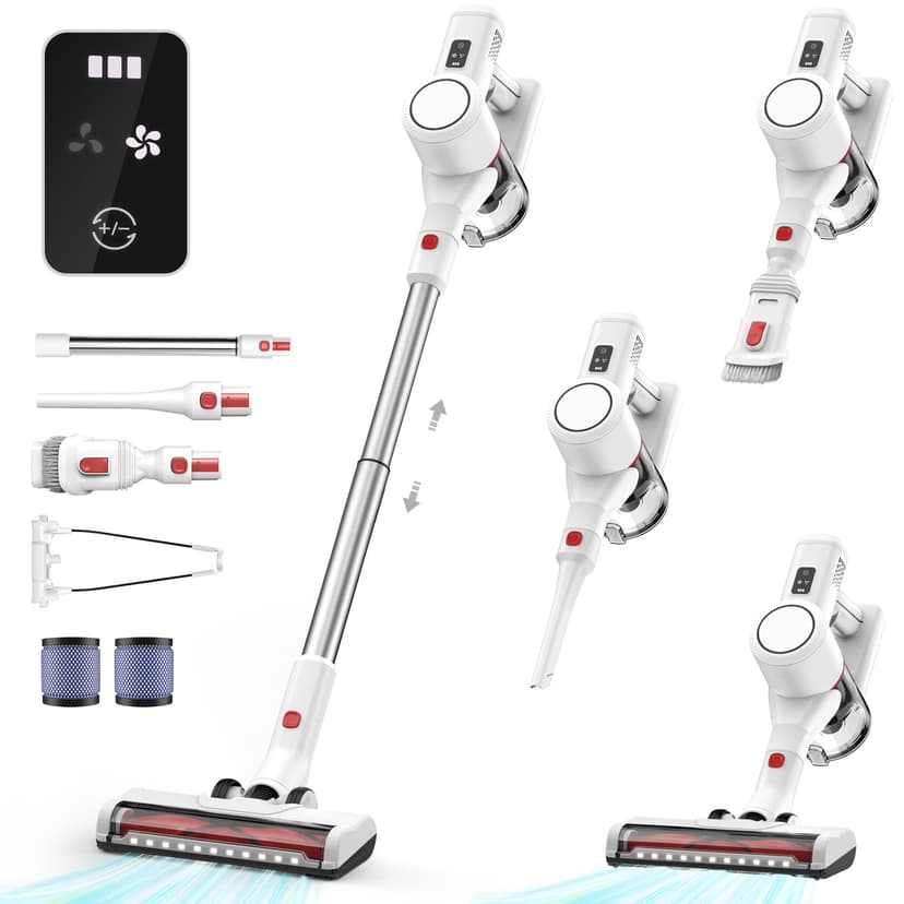 Cordless Vacuum Cleaner 3-in-1 Cordless Vacuum Cleaner Wireless Wireless with Light Without Cable with Pet Hair Screen Carpets Hard Floors - 1