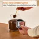 KRUPS Coffee Crush Superautomatic Coffee Maker 15 Bar 3 Coffee Recipes 3 Temperature Levels Touch Screen Compact 15 cm Wide SA402AE0 - 8