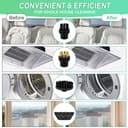 Vicloon Steam Cleaner, Handheld Steam Cleaning 2500W with 6 Speeds 4 Brush Heads, 3.5 Bar, 1200 ML Water Tank, for Cleaning Kitchen, B Year, Furniture, Car - 4