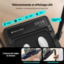 Mobvoi 6% Incline Smart AI Foldable Treadmill Walking Pad Speaker TicSports APP 12 KMH 120 KG Portable Compact Treadmills for Home Office Under Desk Treadmill with LED Display Remote Control - 3