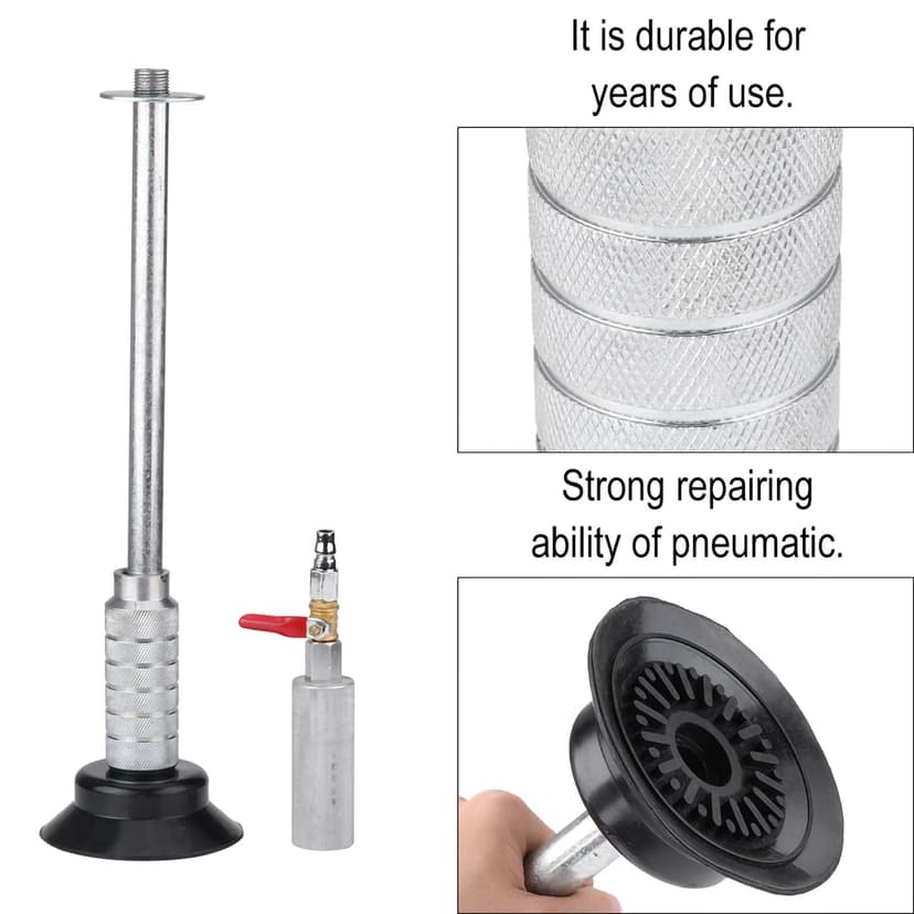 Yosoo Health Gear Heavy Pneumatic Sag Repair Pull Hammer, Car Body Dent Repair Suction Cup Slide Tool, Black, 1.9kg - 3