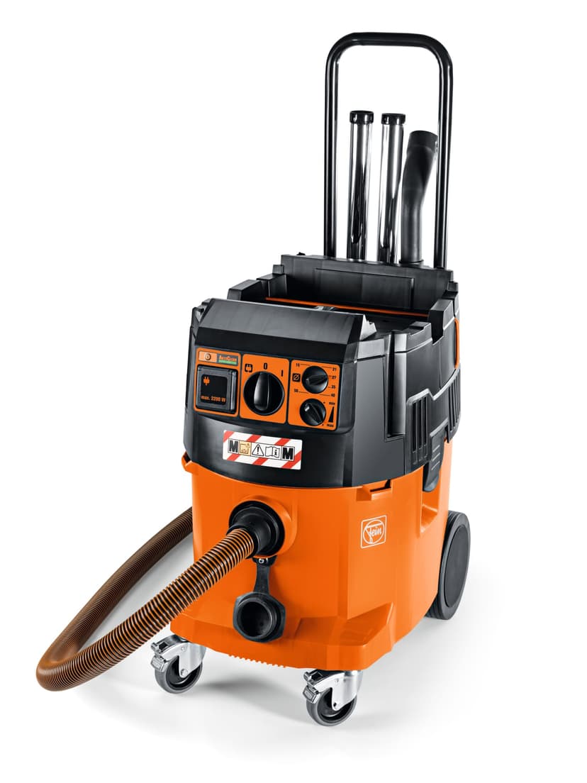 FEIN Dustex 35 MX AC 92032060000 Wet Vacuum Cleaner/Dry Vacuum Cleaner with Integrated Socket, 7.5 m Power Cable, 4 m Suction Hose and 35 Litre Container | 1380 W, 254 mbar - 1