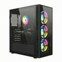STGsivir Fixed PC Gamer, Gaming Computer, GeForce RTX 2060 Super 8GB GDDR6, Ryzen 5 5500, 32G DDR4, 1T SSD, WiFi 6, BT5.0, RGB Fan x3, PS 600W, Windows 11 Pro - 1