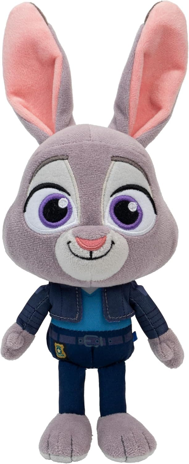 Zootrópolis Peluche Disney Judy Hopps 20 cm pour Enfants et collectionneurs Convient aux Enfants de 3 Ans et Plus - 1