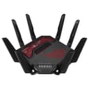 ASUS ROG GT-BE19000 - Routeur Gaming Wi-FI 7 - Tri-Bande - débit de 19Gb/s - Nouvelle Bande passante 320MHz & 4096-QAM, Double Port 10G, Triple accélérateur de Jeu, sécurité réseau Gratuite, AiMesh - 1