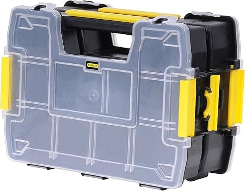 Stanley STST1-71197 "Sortmaster" Organizer Stackable, Multi-Colour, Set of 2 Piece