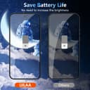 LiiLaa Privacy Screen for Xiaomi 17 Ultra, Pack of 2 Anti Spy Tempered Glass Screen Protector and 2 Pieces Camera Protection, 9H Hardness Privacy Film Scratch-Resistant Privacy Film Privacy Film - 6