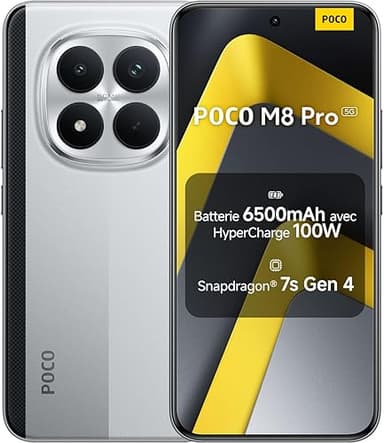 XIAOMI POCO M8 Pro, Smartphone 12+512GB, 6.83" CrystalRes…