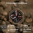 Amazfit T-Rex 3 Outdoor Smartwatch 48mm Écran AMOLED, Cartes et Navigation Hors Ligne, GPS Double Bande à 6 Systèmes Satellites, Autonomie de 27 Jours, Paiement NFC, 170 Modes Sportifs pour Aventure - 4