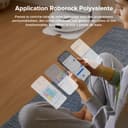 roborock QV 35A Set Aspirateur Robot Laveur, 8000Pa HyperForce, Station Multifonctionnelle, Serpillière Rotative 200 TR/Min & Relevable 10mm, Anti-enchevêtrement, Évitement d'obstacles, Cartographie - 9