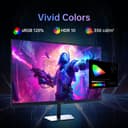 KTC 24.5" PC Gamer Monitor 400Hz 360Hz 240Hz | Fast IPS 1ms | FHD Display 1080P | HDR 400 128% sRGB | HDMI x2, DP x2 | Tilt Adjustment Silver Grey Screen 360Hz VESA H25 x 7 - 5