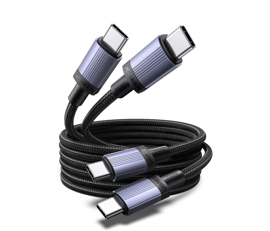 UGREEN Lot de 2 Câble USB C vers USB C PD 3.1 5A 48V 240W…