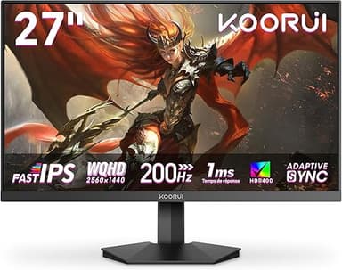KOORUI G2721P Ecran PC Gamer 27 Pouces - 200Hz IPS QHD 14…