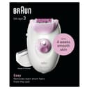 Braun Silk-épil 3, Corded Epilator for Hair Removal, Weeks of Smooth Skin, with Lady Shaver Head & Trimmer Comb, 3-031, Pink - 8