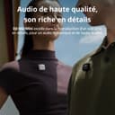 DJI Mic Mini (2 TX + 1 RX Mobile), Microphone Cravate sans Fil pour iPhone 17/16/15 et Android/PC/Tablette, prêt à l’Emploi, Transmission 300 m, ultraléger, réduction Active du Bruit, vlog - 4