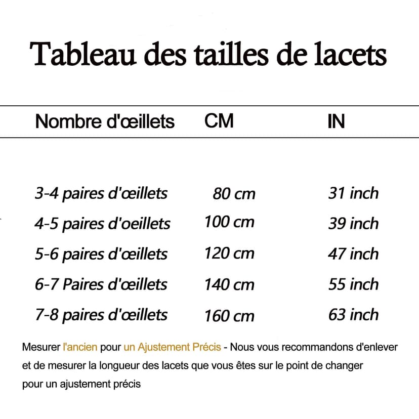 Puzeam Lacets Ovales de Sport [ 2 Paires ] lacets de Chaussures Demi Ronds les Course de Baskets de Running - Largeur 6 mm,16 couleurs au Choix Blanc 120 - 6