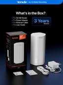 Tenda 5G06-5G NR Router with Dual SIM, 5G/4G LTE Router Wi-Fi 6 AX3000, 2.5G Port, Plug & Play, Supports up to 160 Devices, Child Lock, WPA3, Alexa, Mesh WiFi+ - 8