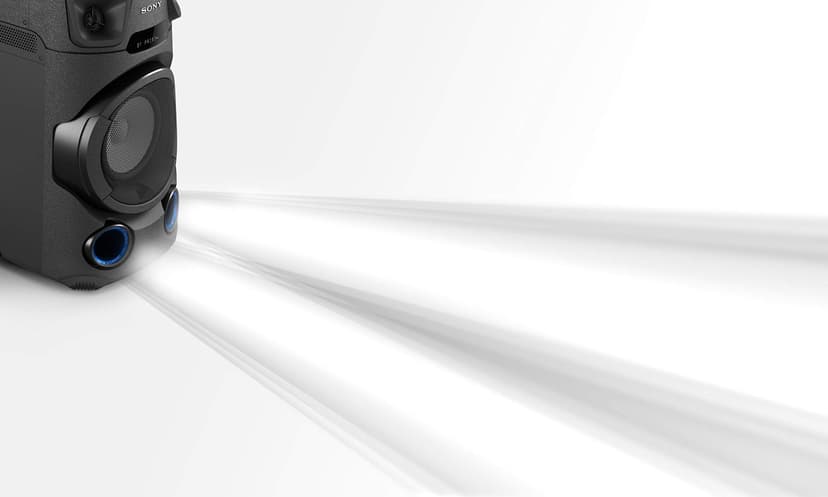 SONY AUDIO & VIDEO-SONY EU MHC-V13 150 Watt Output Mega Bass, Bluetooth and NFC Black - 8