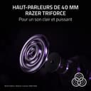 Razer Kraken Kitty V2 - Édition Gengar Pokémon - Casque USB - Pointes Gengar - Éclairage réactif au Stream - Microphone cardioïde HyperClear - Haut-parleurs Triforce 40mm - Son Surround | Violet - 4