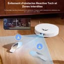 roborock Qrevo S5V Robot Vacuum Cleaner with Mop (Qrevo S5V White) - 7