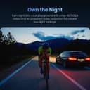 Caméra d'action Xtra Pro, caméra de vlogging 4K avec capteur 1/1,3", étanche à 20 m, vision nocturne et stabilisation pour cyclisme, plongée, tir sportif - 3