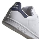 adidas Stan Smith Chaussures Unisexes pour Adulte, Blanc, Bleu foncé (FTWR White FTWR White Dark Blue), 39 1/3 EU - 8