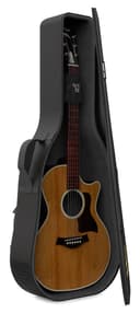 MONKEY LOOP Touring Acoustic - Étui pour Guitare avec Rembourrage de 23 mm - Étui Semi-Dur pour Guitare Acoustique - Poche Extérieure pour Accessoires - Sangles Réglables - Résistant à l'eau - 4