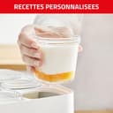 Tefal YY5425FB Multi Delices Express, Yogurt Maker, 6 Jars, Red, Yogurt at Home, 5 Automatic Programs, Milk Desserts, Curd and Soft Desserts, 140 ml Jars, 100% BPA Free, YY5425FB - 6