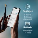 Philips Sonicare DiamondClean Prestige 9900 - brosse à dents électrique avec 1 tête de brosse A3 Premium tout-en-un et un boîtier de charge couleur bleu nuit (modèle HX9992/12) - 9