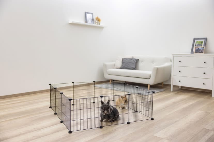 Kerbl Pet Hopsi Outdoor Enclosure 12x Grid Elements 35 x 35 cm - 8