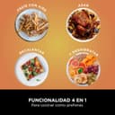Ninja Air Fryer PRO Friteuse 4,7L, 1 tiroir, 4-en-1, sans huile, rôtir, réchauffer, déshydrater, cuire 1 à 2 portions, à partir de produits surgelés, tiroir, panier antiadhésifs, 2 000 W, Noir AF140EU - 7