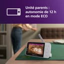 AVENT Philips babyphone Video connecté avec Wi-FI, caméra HD de Haute qualité, Vision Nocturne Infrarouge, détection des Pleurs, Audio bidirectionnel, 12 Heures d'autonomie en Mode éco, SCD951/26 - 6