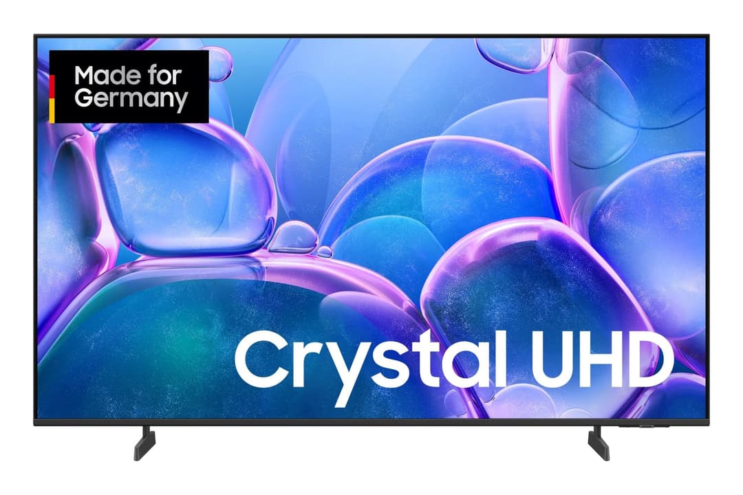 Samsung Crystal UHD 4K U7099F Téléviseur LED 43" (108 cm), processeur Crystal 4K, design MetalStream, SmartThings, Knox Security, Gaming Hub, AI Upscaling, Contenu gratuit, Smart AI TV