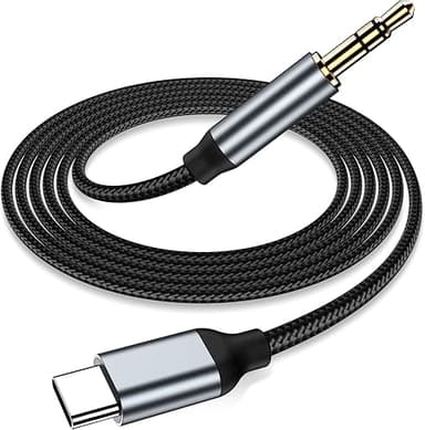 Câble USB C vers 3.5mm Jack 2M, Audio Cable USB C Jack Vo…