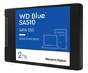 WD Blue SA510 2 To, SATA SSD jusqu'à 560 Mo/s, Comprend Acronis True Image for Western Digital, Clonage de dique et migration, sauvegarde souple et récupération, protection anti-rançongiciels - 1