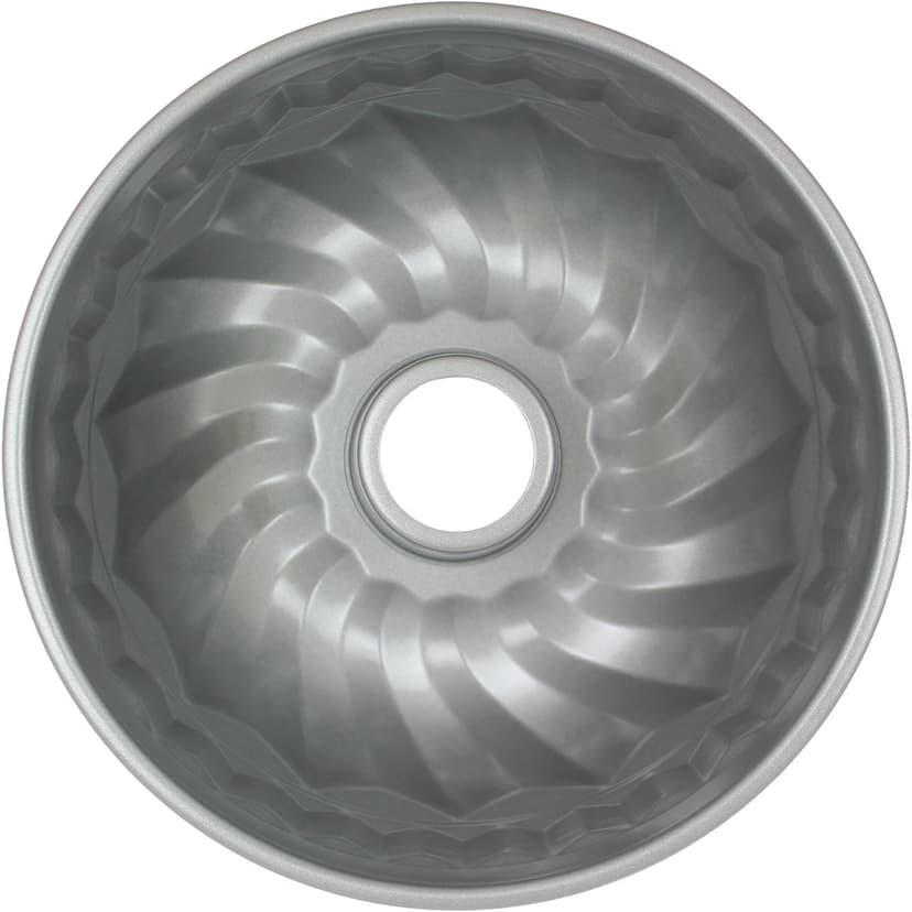 PME - Moule à Kouglof Anti-adhérent en Acier au Carbone 220 mm x 100 mm de Profondeur, Silver - 3