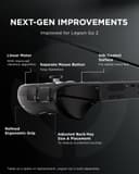 Lenovo Legion Go 2 Right Controller, Works with Legion Go 1 & 2, Hall Effect Joystick and Triggers, 10m Range, Black - 5