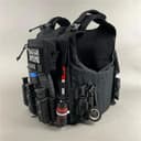 COD Ghost Style Chest Equipment Full Set Tactical Airsoft Outdoor Hunting Gear Breathable Vest Pouch Set - 3