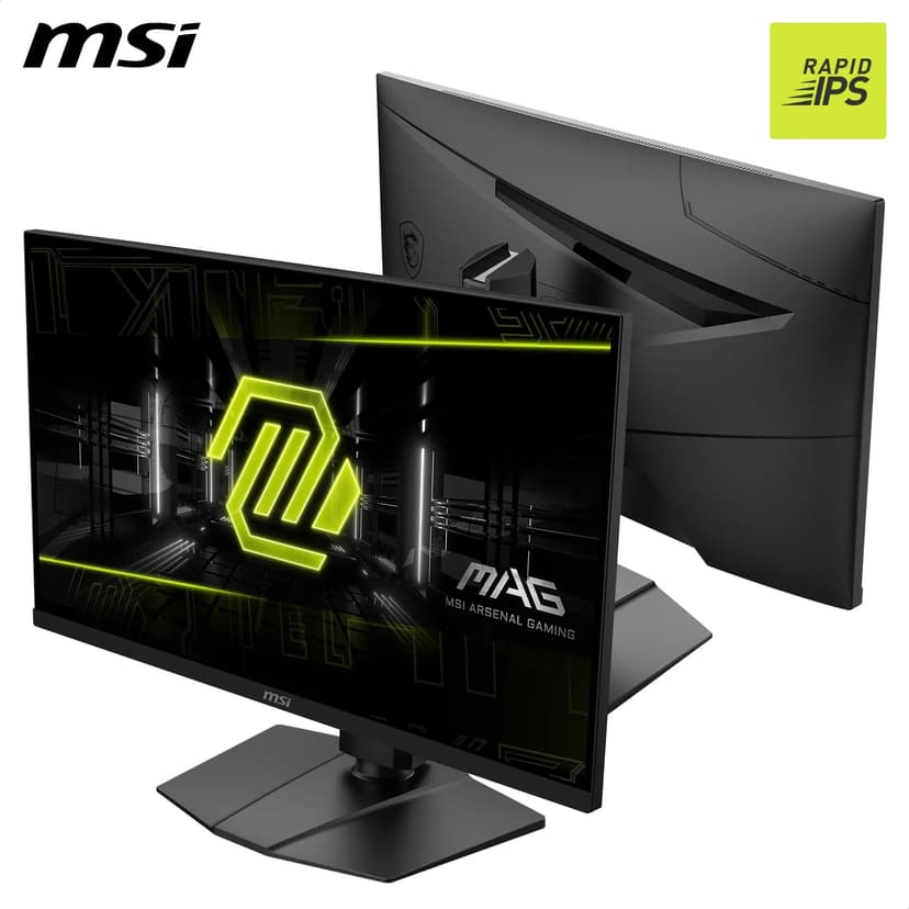 MSI Mag 275F Flat Gaming Monitor, Full HD (1920 x 1080), 1920 x 1080 Fast IPS Panel, 180Hz, 0.5ms Response Time, Black - 2