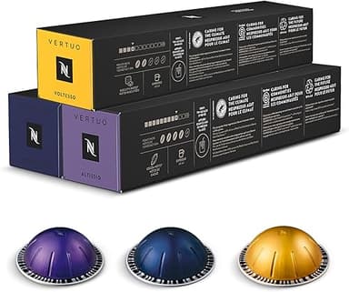 Nespresso Vertuo Coffee Pods Espresso Variety Pack - 30 C…