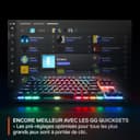 SteelSeries Apex Pro TKL Gen 3 - Clavier Gaming-HyperMagnetic - OmniPoint 3.0 - Actionnement Ajustable - Déclenchement Rapide-Préréglages prêts à Jouer - Toucher Rapide/SOCD - OLED -FR Layout AZERTY - 4