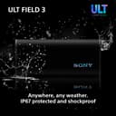 Sony ULT FIELD 3 - Portable Bluetooth Speaker with ULT POWER SOUND, 24hr Battery, IP67, Waterproof, Dustproof, Shockproof, Detachable Shoulder Strap, Compact - Off-White - 7